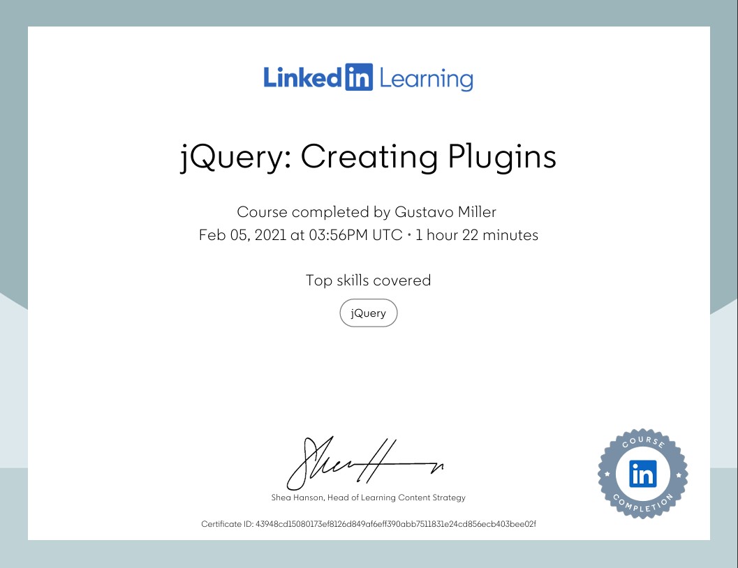 Certification Image